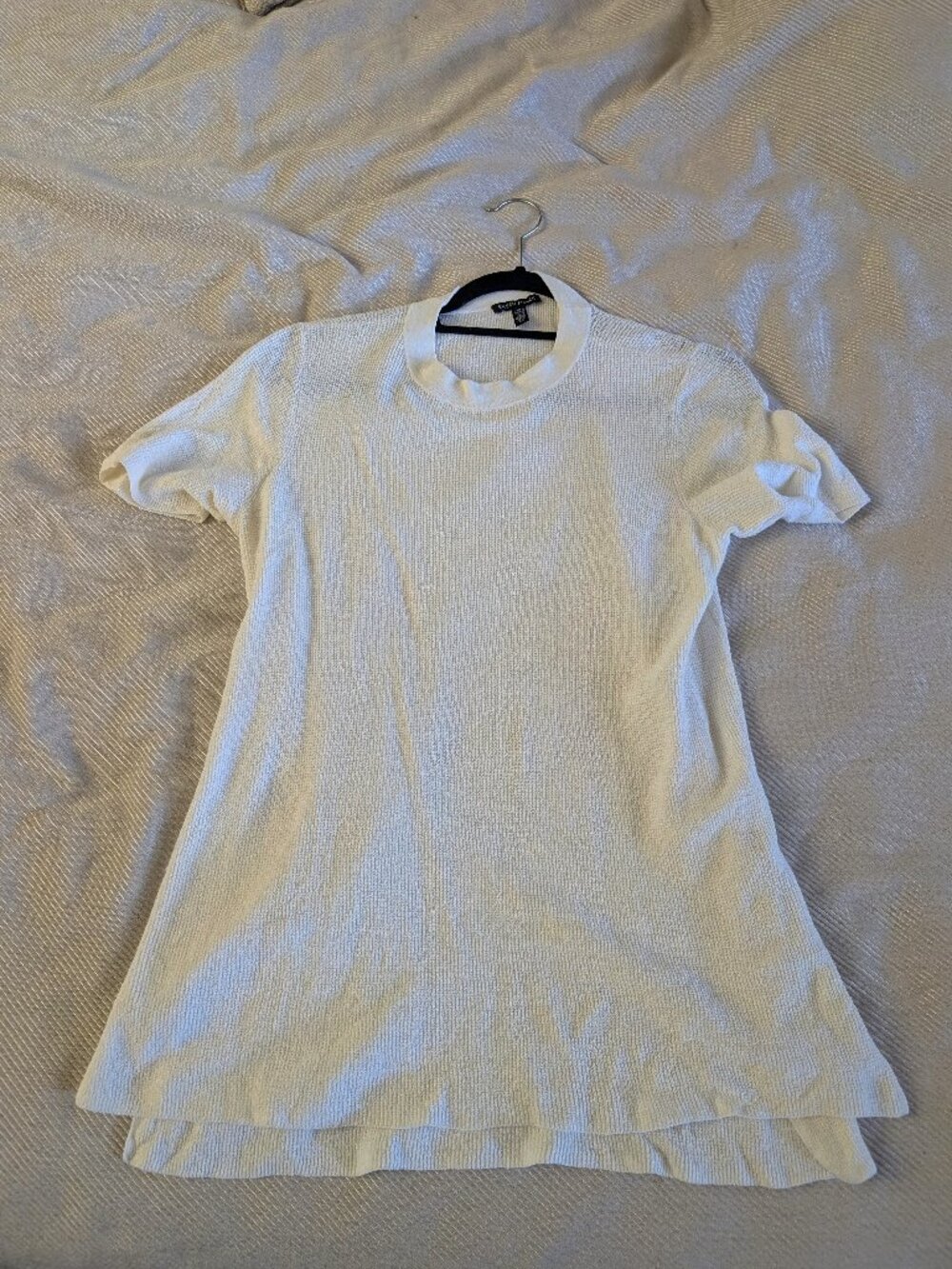 Long Eileen Fisher Linen Blend Knit Tee